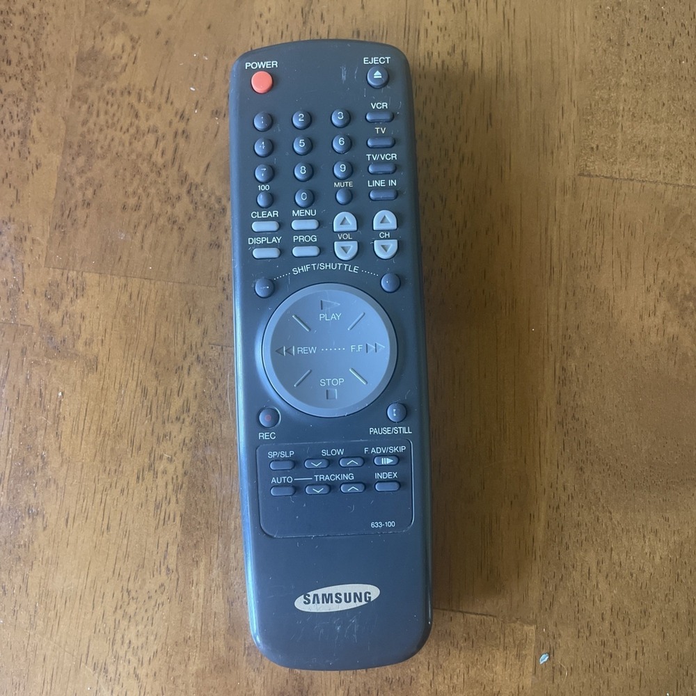 Samsung 633-100 TV Remote Control – OEM – Tested – Good Condition – Used